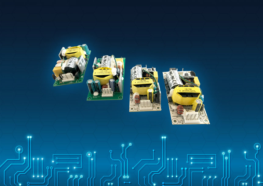 SL Power Electronics simple to integrate GB Series of Power Supplies offers expanded range